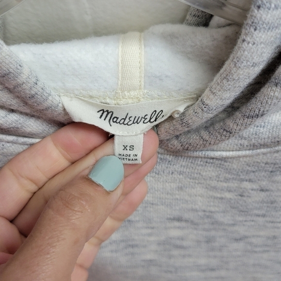 Madewell XS grey hoodie - Picture 7 of 7